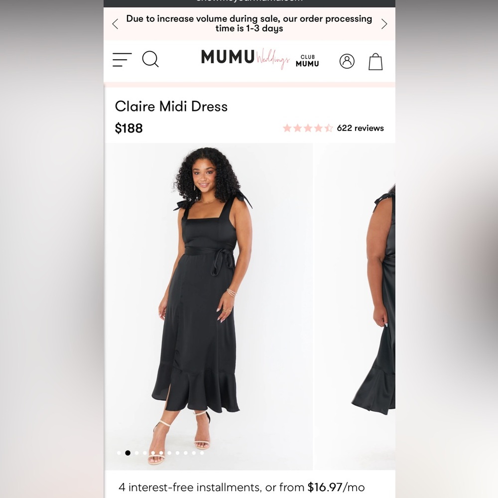 Claire Midi Dress